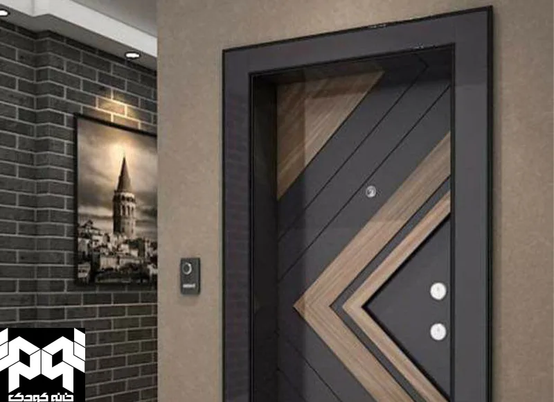 درب ضد سرقت استاندارد - خانه کوچک